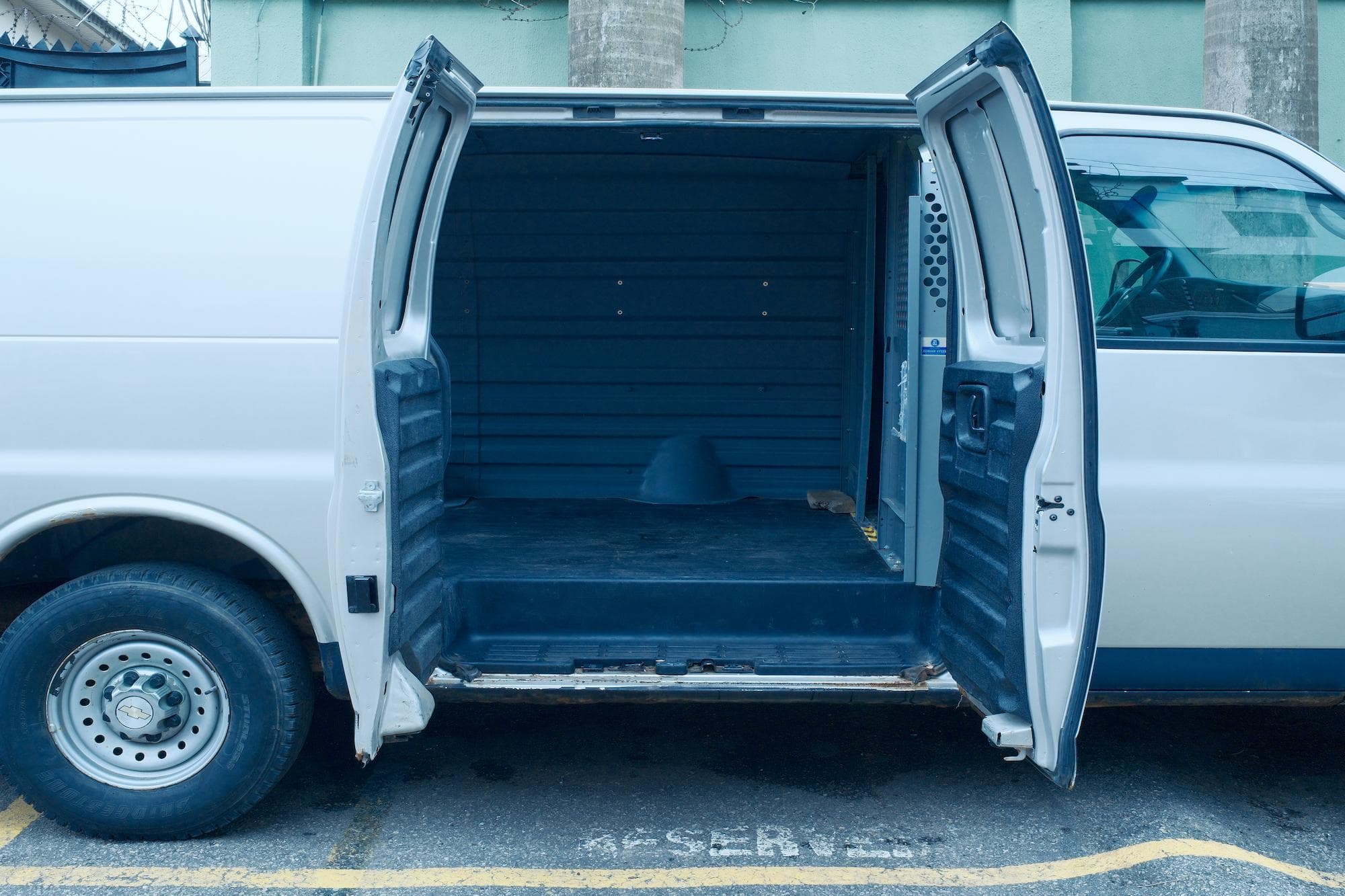 Van cargo space